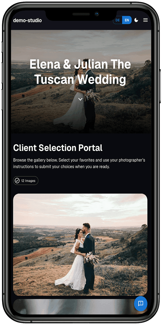 Mobile-Galerie Mockup